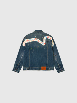 EVISU,エヴィス,ジーンズ,デニムジャケット,大黒,スプラッシュ,プリーツ,ブラウス,Gジャン,SPLASH,DAICOCK,PRINTED,2ESHTM6DJ1010