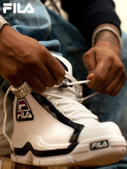 FILA 96GL グラントヒル2 F0313-0125 スニーカー 23cm FILA フィラ グラント・ヒル 2 GRANT HILL II WHITE/NAVY/RED