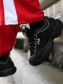 FILA フィラ レディース スニーカー Core Black / Core Black / Cloud White 【(WMNS) FILA Lynx 'White Black' A12W241223FSL】  サイズ US_6.5(23.5cm)
