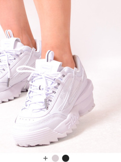 FILA,フィラ,スニーカー,厚底,レディース,ダッド,ダッドシューズ,ディスラプターII,EXP,クリスタル,WFW22073-101,WFW22053-001