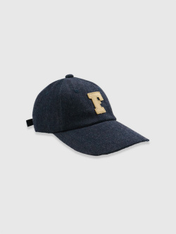 FULLCOUNT,CAP,フルカウント,キャップ,デニム,日本製,ブランド,ベースボール,浅め,ローキャップ,F,ロゴ,ツバ長,6843L
