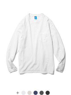 Good,On,グッドオン,Tシャツ,ロンT,レディース,メンズ,ユニセックス,ブランド,無地,スポーツ,カジュアル,綿100%,ポケT,GOLT-1306