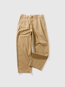 Hanes,ヘインズ,パンツ,チノ,ワイドフィット,ノータック,パンツ,綿,100%,ワーク,アメカジ,67140,HLKD202