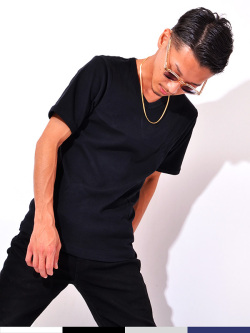Hanes,ヘインズ,Tシャツ,半袖,BEEFY,ビーフィー,T,メンズ,レディース,Vネック,リブ,ユニセックス,ブランド,BEEFY-T,パックT,HM1-T102
