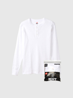 Hanes,BEEFY,ヘインズ,Tシャツ,長袖,ビーフィー,ロンT,ワッフル,ヘンリー,ネック,サーマル,T,シャツ,メンズ,レディース,HM4-S104