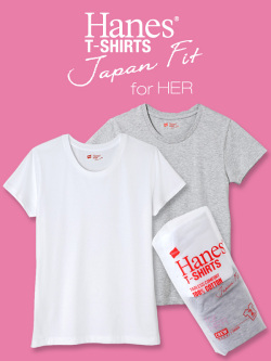 Hanes,ヘインズ,Tシャツ,ジャパンフィット,レディース,半袖,無地,アソート,クルーネック,カジュアル,スポーツ,綿100%,2枚組,,HW5120-997