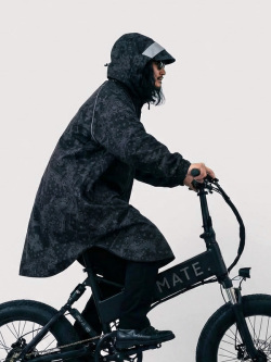 KiU,キウ,レイン,ポンチョ,防水,撥水,耐水,ゆったり,リフレクター,アノラック,レインウェア,カッパ,自転車,通勤,通学,K407