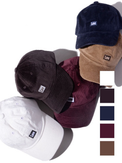 通販,LEE,リー,キャップ,帽子,BOX,LOGO,CAP,コーデュロイ,ロゴキャップ,ベースボールキャップ,6パネル,LA0321-304-324-327-331-376
