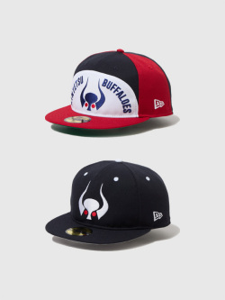 NEW,ERA,ニューエラ,キャップ,近鉄,59FIFTY,TARO,OKAMOTO,岡本太郎,大阪,近鉄,バファローズ,猛牛,球団ロゴ,14683816,14683821