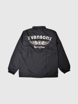 VANSON,バンソン,ジャケット,レディース,メンズ,秋,冬,撥水加工,コーチジャケット,バイク,シンプル,NVSL-2207