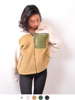 Columbia,フリース,メンズ,レディース,ボア,ブルゾン,モコモコ,大きいサイズ,ユニセックス,Sugar,Dome,Jacket,シュガードーム,PM1385