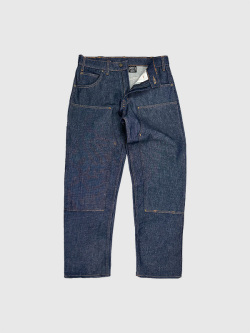 PRISON,BLUES,プリズンブルース,ダブルニー,ワークパンツ,デニム,ペインター,米国製,アメリカ,MADE,IN,USA,14.5オンス,123,DOUBLE,KNEE