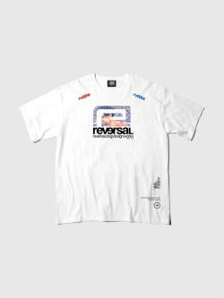 レッドブルー,×,rvddw,リバーサル,Tシャツ,メンズ,レディース,半袖,ゆったり,綿,100％,AOBA,SUZUKI,BIG,MARK,TEE,RVRB004