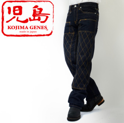 トップス,ボトムス,通販,児島ジーンズ,KOJIMA,ジーンズ,デニム,パンツ,13オンス,ケブラー,ダブルニー,ストレート,日本製,RNB-1017