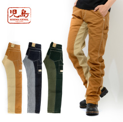 児島ジーンズ KOJIMA ジーンズ モンキー コンボ パンツ ペインター ワーク 切り替え RNB-1081BE 日本製 アメカジ ○