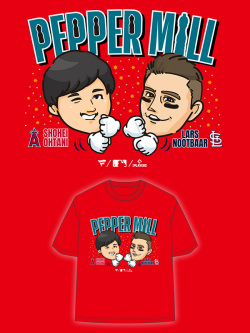 Fanatics,ファナティクス,Tシャツ,半袖,PEPPER,MILL,TEE,大谷翔平,ヌートバー,ペッパーミル,パフォーマンス,ML01-23SS-0022