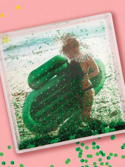 SUNNYLIFE,サニーライフ,ピクチャーフレーム,フォトフレーム,フォトスタンド,写真立て,写真,ミニフォト,チェキ,GLITTER,PICTURE,S83GLSCC