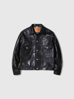 SUGAR,CANE,シュガーケーン,ジャケット,ホースレザー,2nd,ブランケット,茶芯,馬革,SC80681,BLACK,HORSEHIDE,LEATHER,JACKET,1953,MODEL
