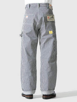 SUGAR,CANE,シュガーケーン,ワークパンツ,メンズ,レディース,デニム,おしゃれ,かっこいい,11oz.,HICKORY,STRIPE,WORK,PANTS,SC42496