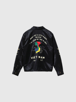 TAILOR,TOYO,テーラー東洋,ベトジャン,サテン生地,ベトナムジャケット,1960年代中期,Style,Satin,Vietnam,Jacket,VIET-NAM,MAP,TT15798