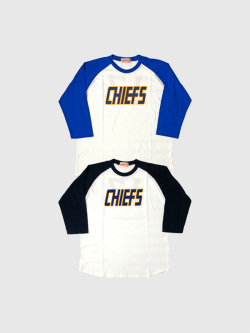 ファッション,通販,TENDERLOIN,テンダーロイン,Tシャツ,7分袖,ラグランスリーブ,綿,100%,CHIEFS,17,3/4,SLEEVE,T-SHIRTS