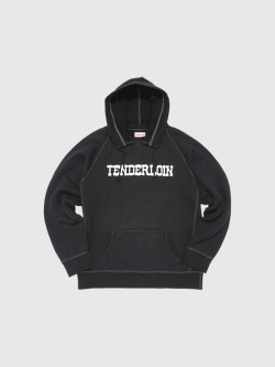 TENDERLOIN,テンダーロイン,スウェット,パーカー,ロゴ,後付け,ATTACHED,HOOD,PARKA