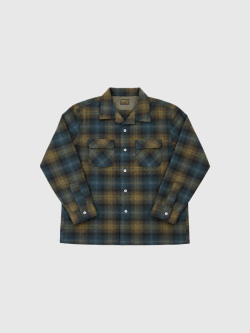 TENDERLOIN,テンダーロイン,オンブレ,チェック,シャツ,シャドー,ボードシャツ,ウール,OMBRE,CHECK,SHIRTS