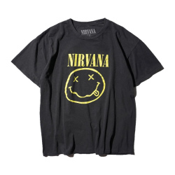 THRIFTY,LOOK,スリフティー,ルック,Tシャツ,半袖,綿,100%,NIRVANA,ニルヴァーナ,スマイリーフェイス,TL22S04500
