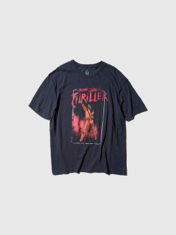 THRIFTY,LOOK,スリフティー,ルック,Tシャツ,半袖,綿,100%,MICHAEL,JACKSON,マイケル,ジャクソン,スリラー,Thriller,TL21S01700