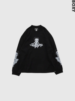 VANSON × MASTERMIND WORLD BONE L/S TEE マスターマインド ワールド 