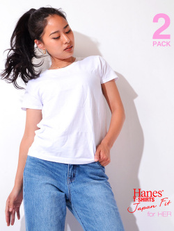 Hanes,ヘインズ,Tシャツ,レディース,ジャパンフィット,半袖,カジュアル,スポーツ,綿,100%,おしゃれ,かわいい,HW5310