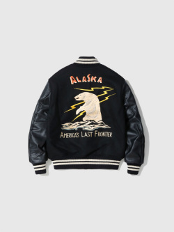 WHITESVILLE ホワイツビル スタジャン ブランド 白熊 アラスカ 港商