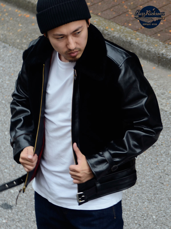 通販,バズリクソンズ,熊ジャン,グリズリー,ジャケット,ベアー,アウター,レザー,馬革,BUZZ,RICKSON'S,東洋,日本製,LL80462