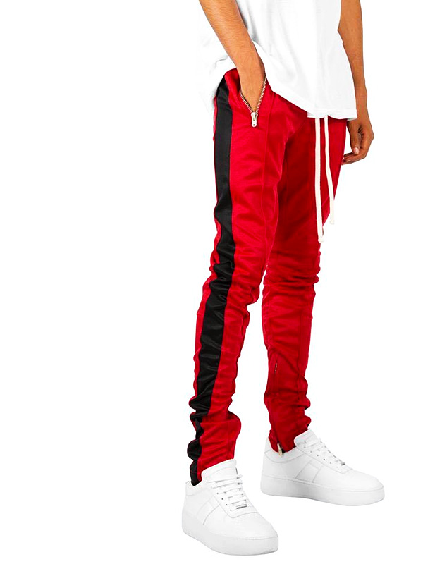 mnml,ミニマル,パンツ,トラックパンツ,メンズ,レディース,スリム,ストレッチ,TRACK,PANTS,ジャージパンツ,17ML-AW271P,M2017-P271-RED