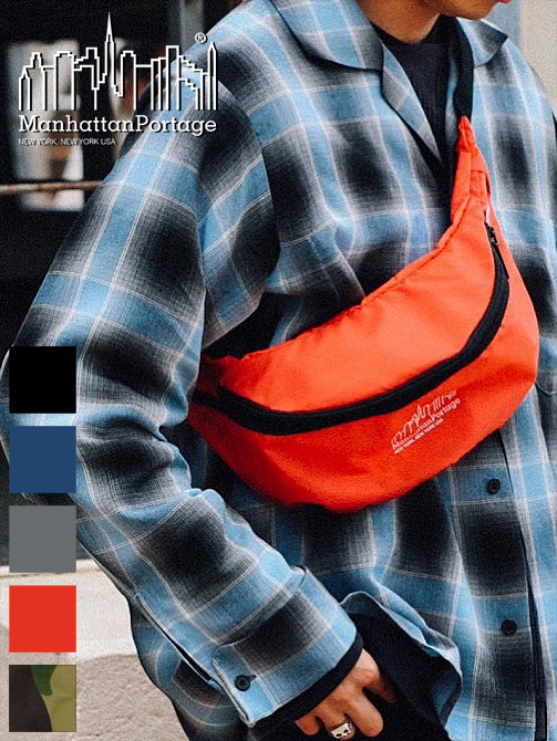 Manhattan,Portage,マンハッタンポーテージ,ショルダーバッグ,メンズ,レディース,ユニセックス,軽量,ナイロン,ボディバッグ,MP1100CDL-19
