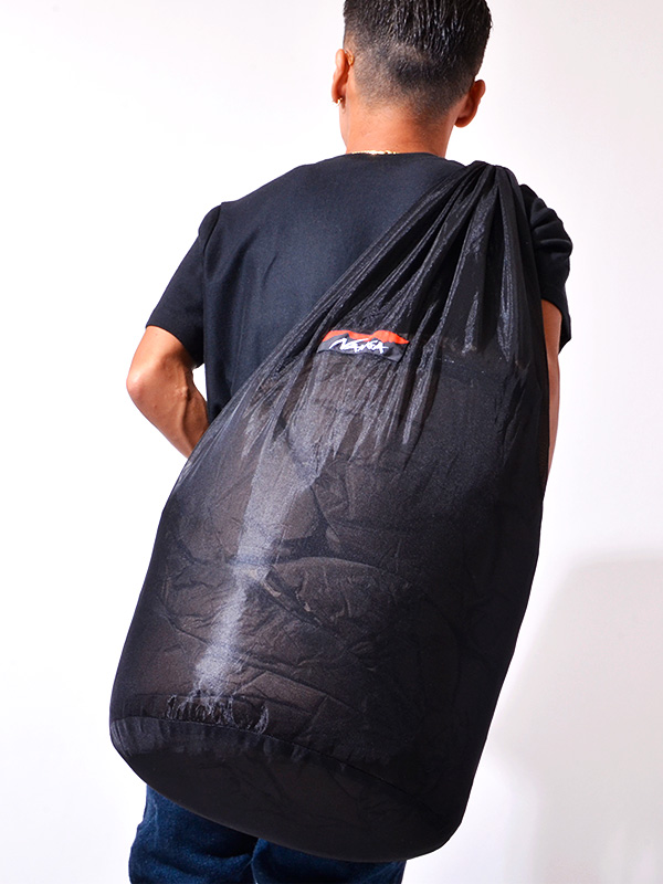 NANGA,ナンガ,シュラフ,,バッグ,メッシュバッグ,収納袋,大きいサイズ,MESH,BAG,シュラフバッグ,長期保管用,N1MBBKN1