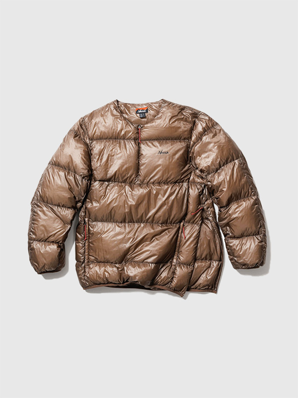 NANGA,ナンガ,ダウンジャケット,メンズ,レディース,大きいサイズ,ゆったり,おしゃれ,プルオーバー,MOUNTAIN,LODGE,DOWN,CREW,NECK,TOP