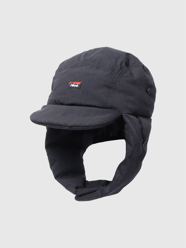 NANGA,ナンガ,キャップ,ヒノック,リップストップ,ダウンイヤー,フラップ,キャップ,難燃,650FP,防寒,アビエーター,パイロット