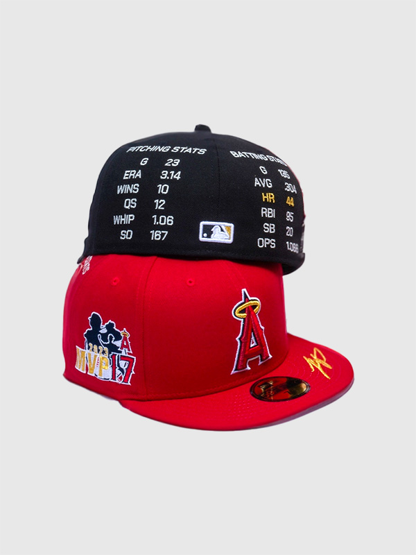NEW ERA59FIFTY 大谷翔平MVP &amp;  Runs レア ニューエラ 59フィフティー 大谷翔平 アメリカン リーグ