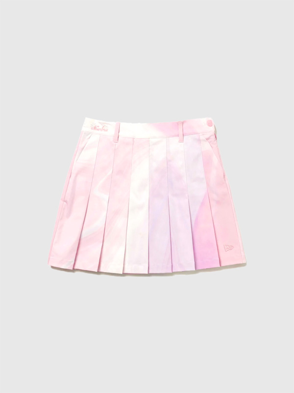 NEW,ERA,ニューエラ,スカート,ゴルフ,ウェア,プリーツ,インナーショーツ,ボトムス,ライトピンク,刺繍,紺野,ゆり,13526861