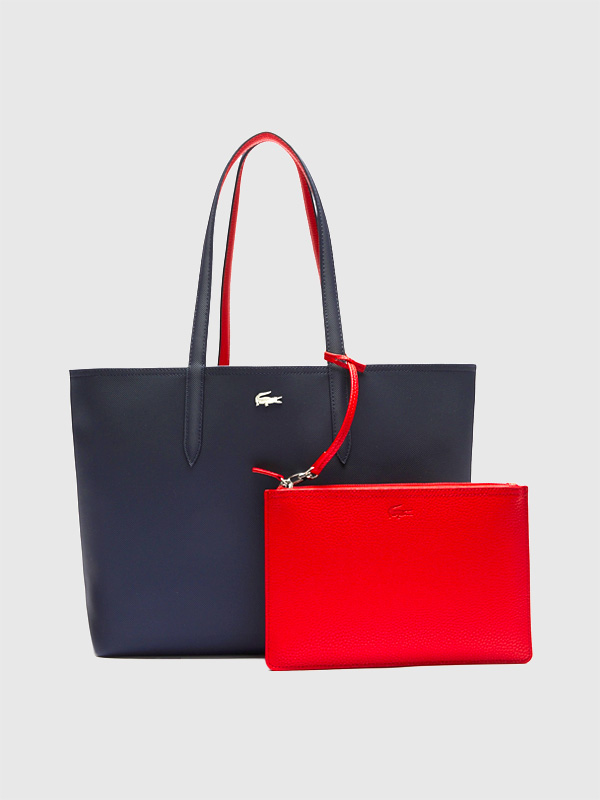 LACOSTE,ラコステ,バッグ,レディース,メンズ,ユニセックス,大人,かわいい,おしゃれ,ANNA,リバーシブル,トートバッグ,NF2142AA