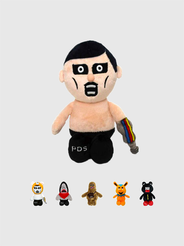 PUNK DRUNKERS × NICI ぬいぐるみ あいつ くまあいつ 鮫人 中井