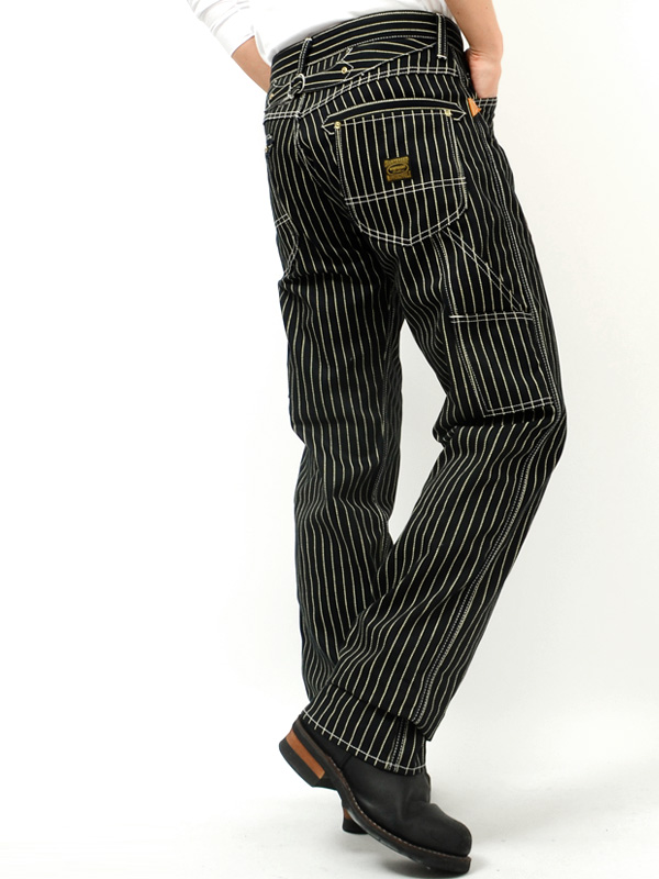 VANSON,バンソン,パンツ,メンズ,レディース,ゆったり,ワイド,おしゃれ,かっこいい,ペインターパンツ,ウォッシュ,NVBL-301W