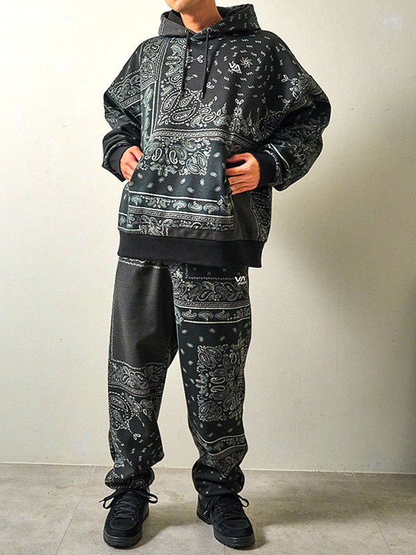 RVCA,ルーカ,スウェット,セットアップ,パーカー,パンツ,メンズ,レディース,ブランド,大きいサイズ,春,おしゃれ,かわいい,BE04B-015-707