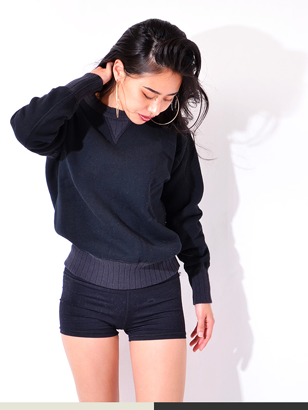 Two,Moon,トゥームーン,スウェット,トレーナー,ブラック,オートミール,メンズ,レディース,裏起毛,ブランド,冬,無地,丸銅,16508