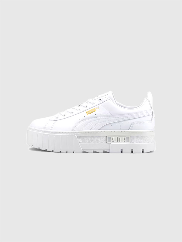 PUMA プーマ スニーカー レディース 白 厚底 おしゃれ かわいい