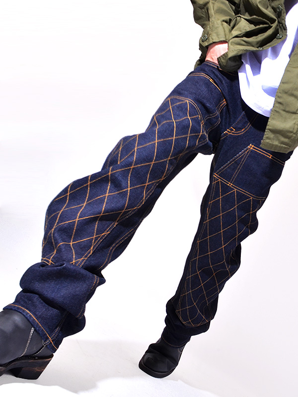 KOJIMA,GENES,児島ジーンズ,ストレート,デニム,パンツ,13.5oz,13.5オンス,ケブラー,ダブルニー,ストレッチ,日本製,RNB-1217