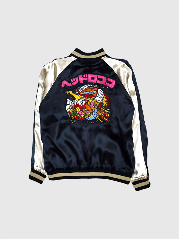 ビックリマン スカジャン メンズ レディース ヘッドロココ