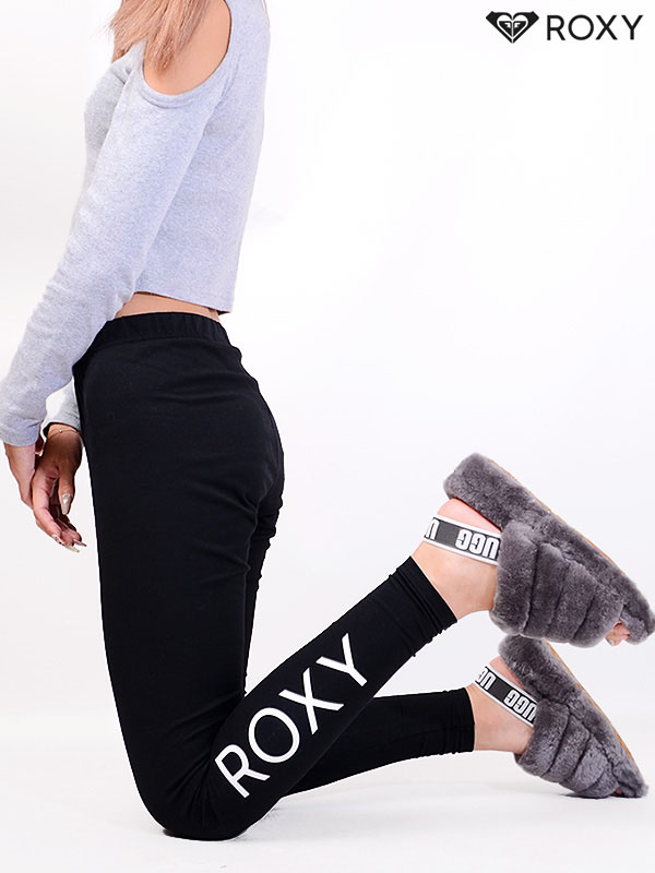ROXY,ロキシー,レギンス,レディース,10分丈,スポーツ,カジュアル,LOGO,LEGGING,ロゴ,ヨガ,トレーニングウェア,レギンスパンツ,RPT204050