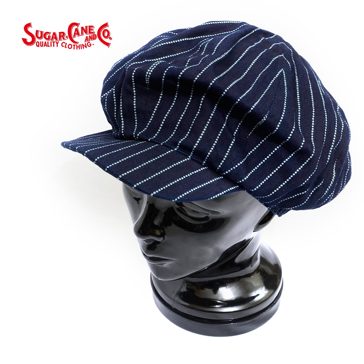シュガーケーン SUGAR CANE キャスケット ハンチング ウォバッシュ キャップ 帽子 東洋 SC02412 日本製 アメカジ ○
